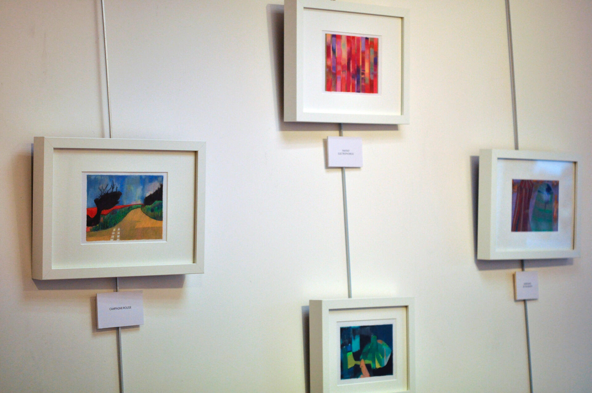 Exhibition-Maureen Lasne-Colored pencils-Drawings