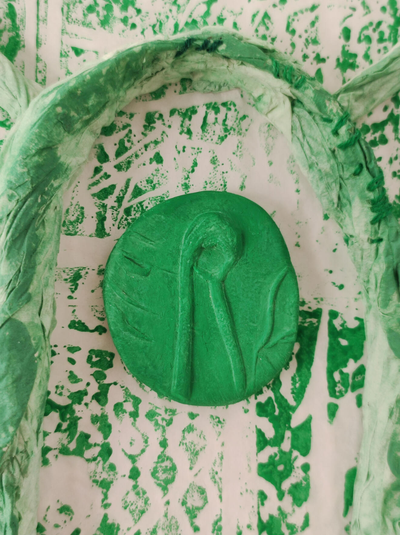 Flyer de l'exposition Volupté de l'étrangeté à Toulon