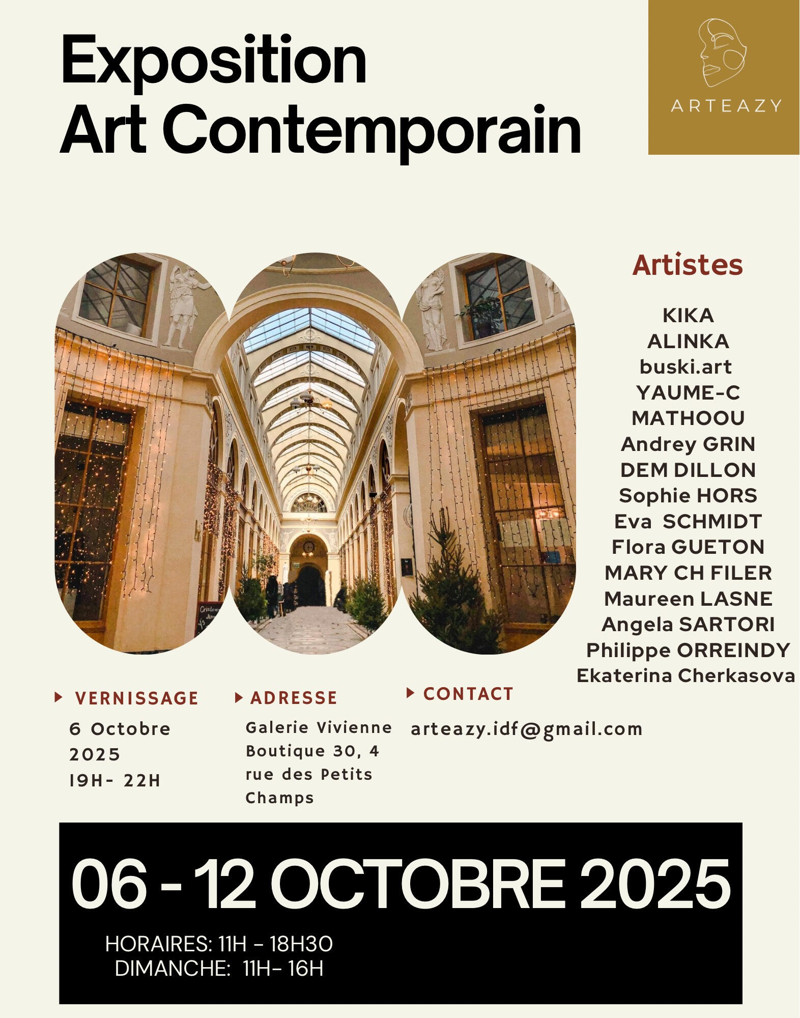 Flyer pour expo Flyer de l'exposition Volupté de l'étrangeté à Toulon